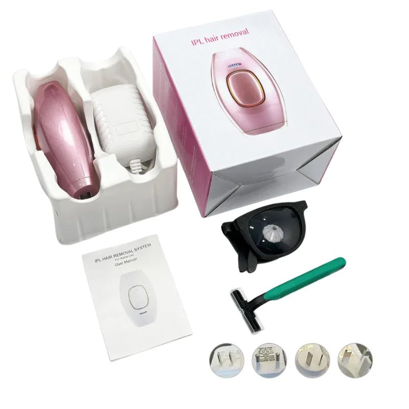 IPL laser hair removal technology